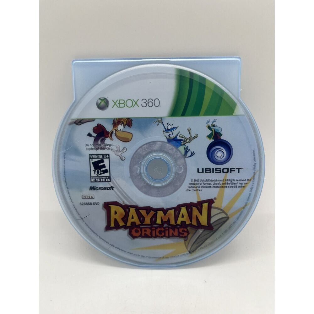 RAYMAN ORIGINS MICROSOFT XBOX 360 DISC ONLY Tested